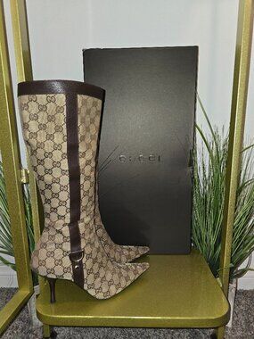 Authentic Vintage GG Monogram Boots